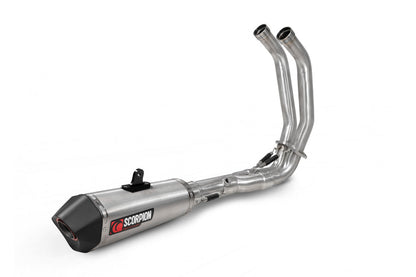 Scorpion RYA124SYSSEO Yamaha Tracer 7 Serket Taper Full System - Brushed Stainless Steel Sleeve | ML Performance EU EU