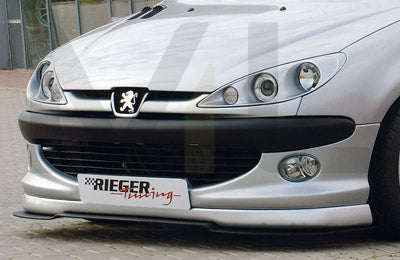 Rieger 00052217 Peugeot 206 Front Splitter 2 | ML Performance EU Car Parts