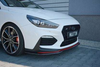 Maxton Design Hyundai I30N MK3 Hatchback / Fastback Front Splitter V.2