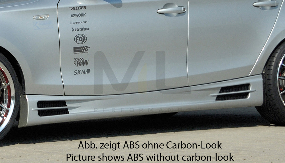 Rieger 00099528 BMW 1 Series E87 Side Skirt 1 | ML Performance EU Car Parts