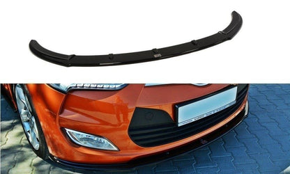Maxton Design HY-VE-FD1T Front Splitter Hyundai Veloster MK1 | ML Performance UK Car Parts