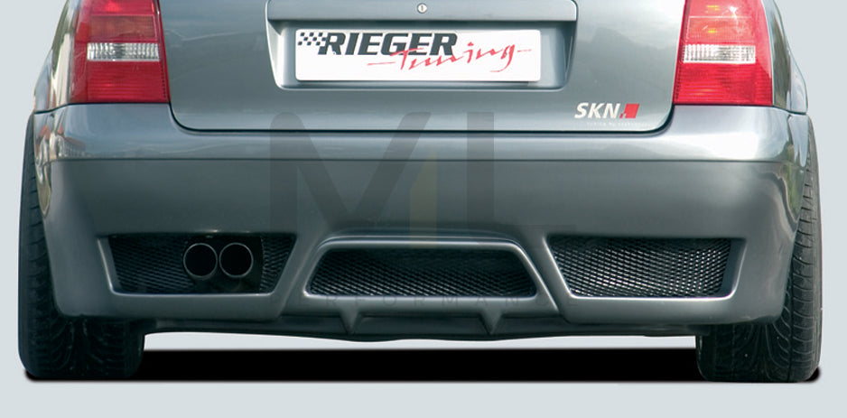 Rieger 00055047 Audi B5 A4 Rear Bumper 1 | ML Performance EU Car Parts