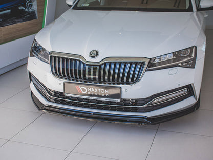 Maxton Design Skoda Superb MK3 Fl Front Splitter V.3