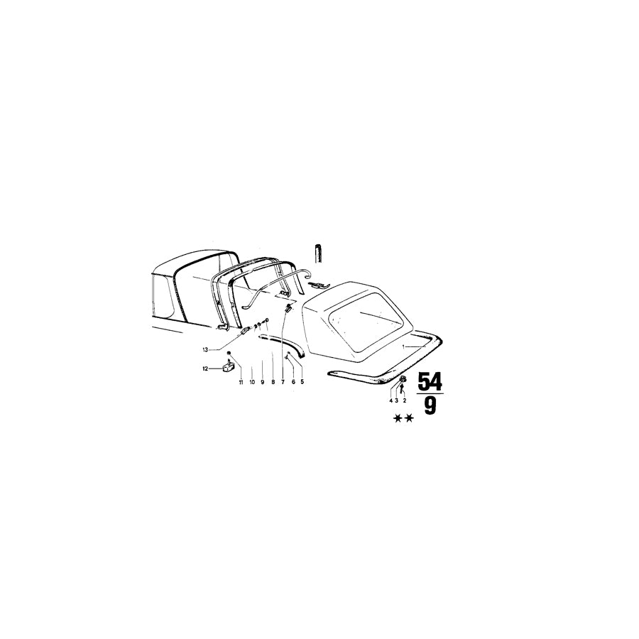 Genuine BMW 54311843418  Case (Inc.  & 2002) | ML Performance EU Car Parts
