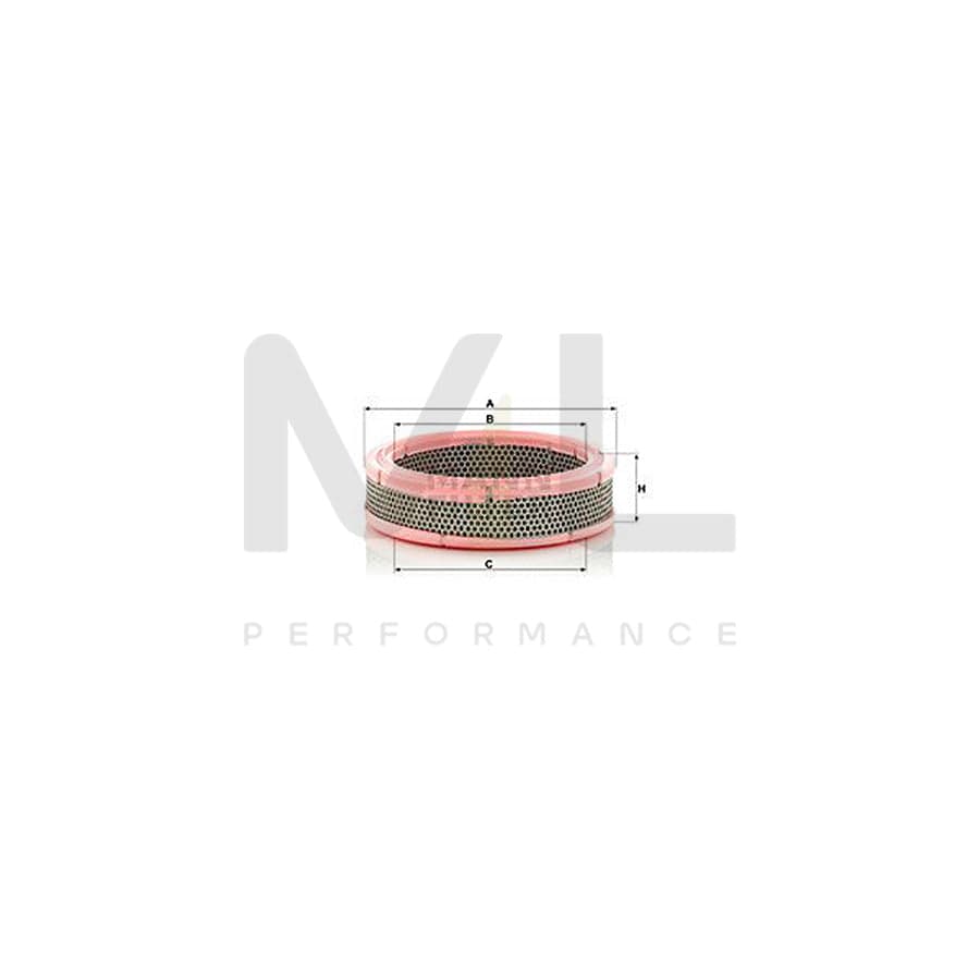 MANN-FILTER C 2443 Air Filter Filter Insert | ML Performance Car Parts