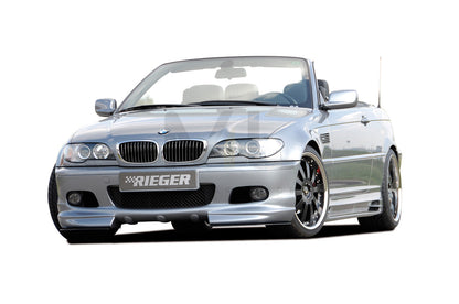 Rieger 00050118 BMW 3 Series E46 Front Splitter 3 | ML Performance EU Car Parts