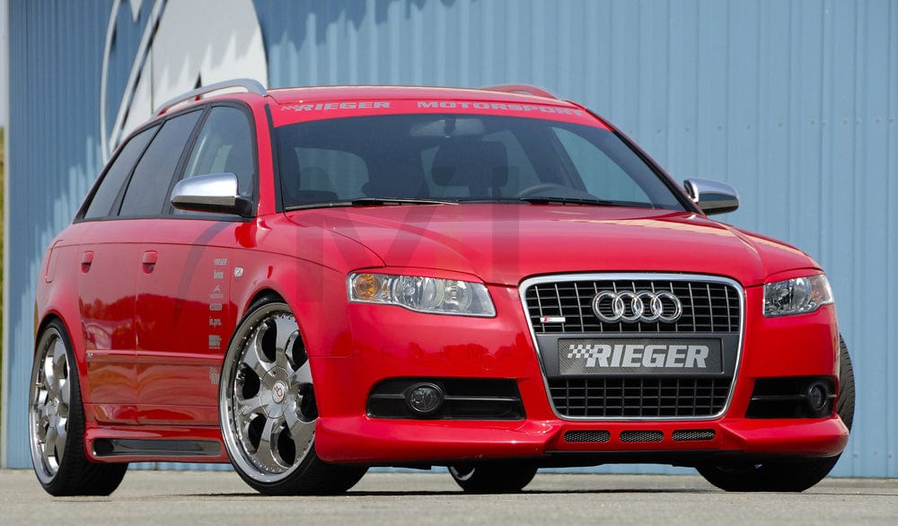 Rieger 00055230 Audi 8E B7 A4 Front Splitter 7 | ML Performance EU Car Parts