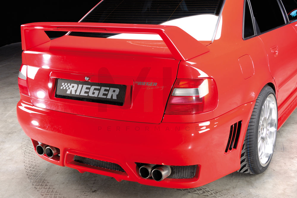 Rieger 00055048 Audi B5 A4 Rear Bumper 4 | ML Performance EU Car Parts