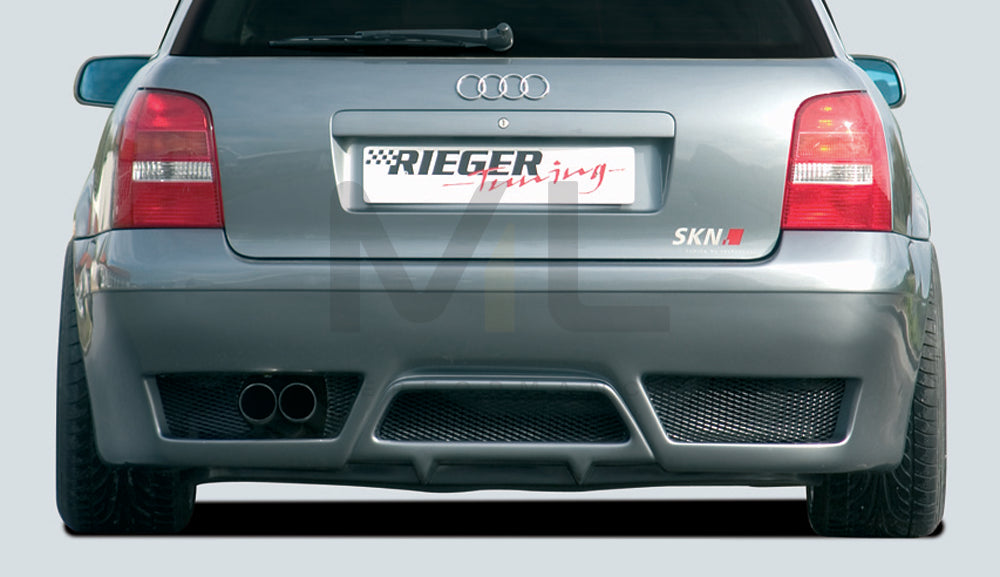 Rieger 00055056 Audi B5 A4 Rear Bumper 1 | ML Performance EU Car Parts