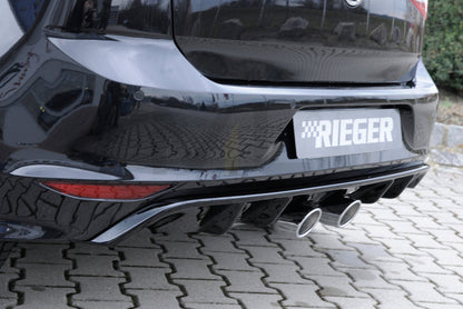Rieger 00088102 VW Mk7-Line Golf R Rear Diffuser 1 | ML Performance EU Car Parts