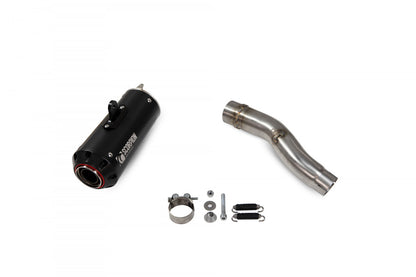 Scorpion PHA186BCER Honda CBR500 R Red Power Slip-On - Black Ceramic Coated Sleeve | ML Performance EU EU