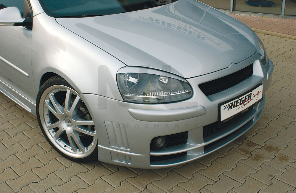 Rieger 00059302 VW Mk5 Golf Front Bumper 1 | ML Performance EU Car Parts