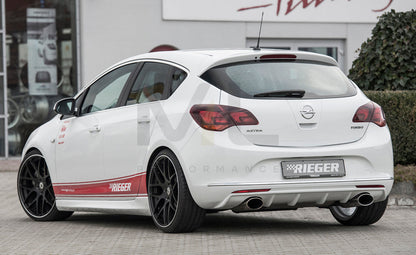 Rieger 00051328 Opel Astra J Side Skirt 4 | ML Performance EU Car Parts