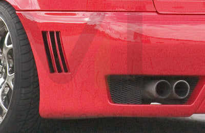 Rieger 00055058 Audi B5 A4 Rear Bumper 3 | ML Performance EU Car Parts