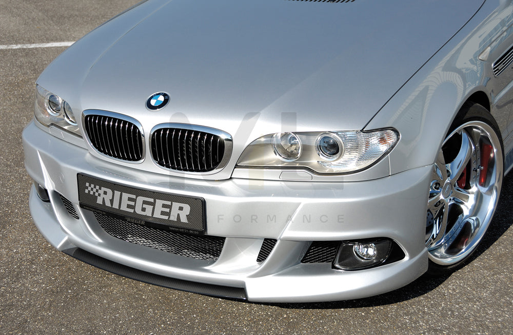 Rieger 00050245 BMW 3 Series E46 Front Bumper 1 | ML Performance EU Car Parts