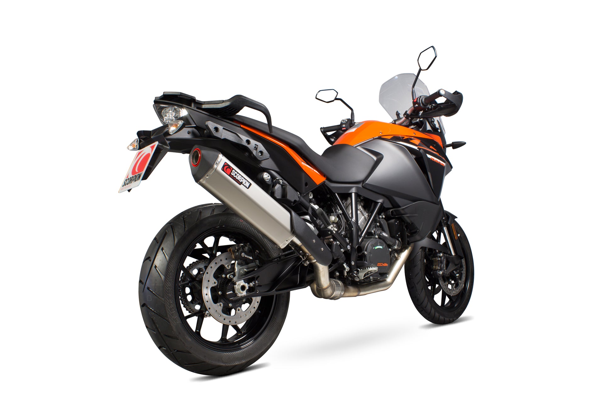 Scorpion RKT85TEO KTM 1090 Adventure Serket Parallel Slip-On - Titanium Sleeve | ML Performance EU EU