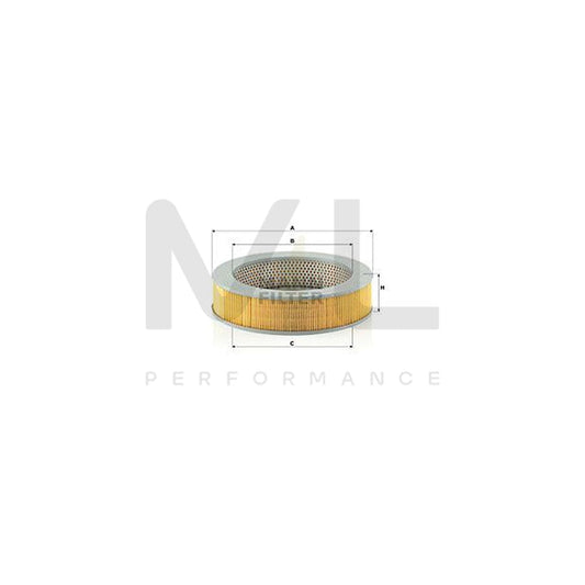 MANN-FILTER C 2868 Air Filter Filter Insert | ML Performance Car Parts