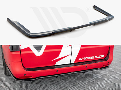Maxton Design ME-VI-W447F-RD1T+RD2T Central Rear Splitter (vertical Bars) Mercedes Vito W447 Facelift (2020-) | ML Performance UK Car Parts
