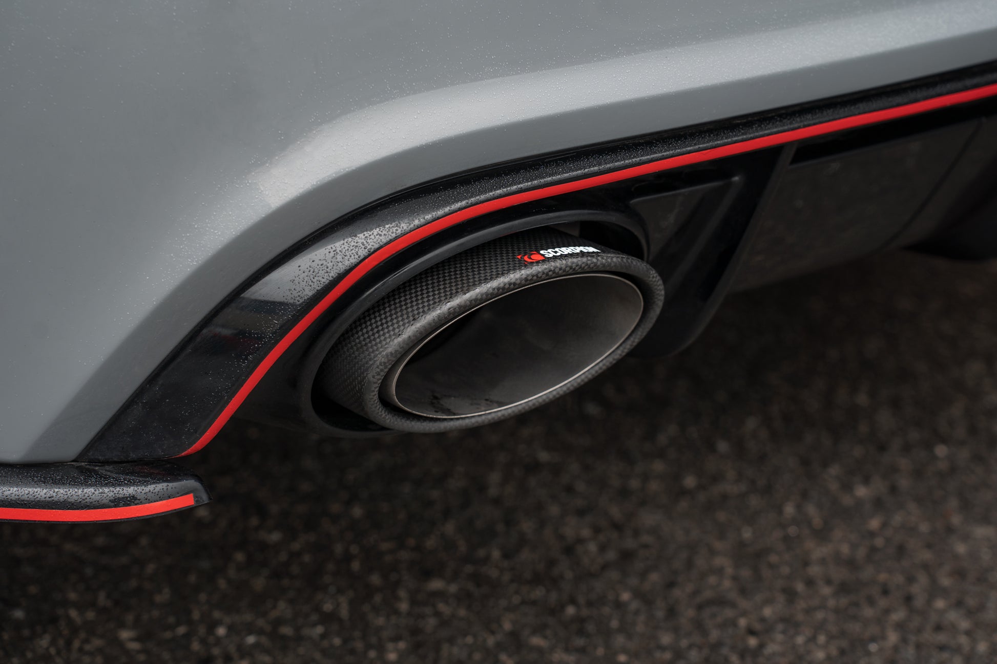 Scorpion SAUS087CF Audi RS6 Avant C7 Non-Resonated Half System With Trims | ML Performance EU EU