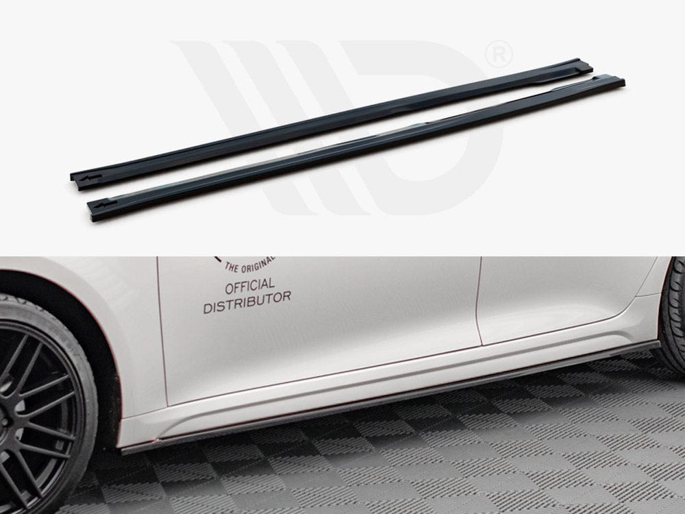 Maxton Design KI-OP-2-SD1T Side Skirts Diffusers Kia Optima MK4 | ML Performance UK Car Parts