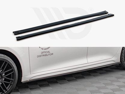 Maxton Design KI-OP-2-SD1T Side Skirts Diffusers Kia Optima MK4 | ML Performance UK Car Parts