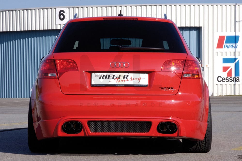 Rieger 00055226 Audi 8E B7 A4 Rear Diffuser 2 | ML Performance EU Car Parts