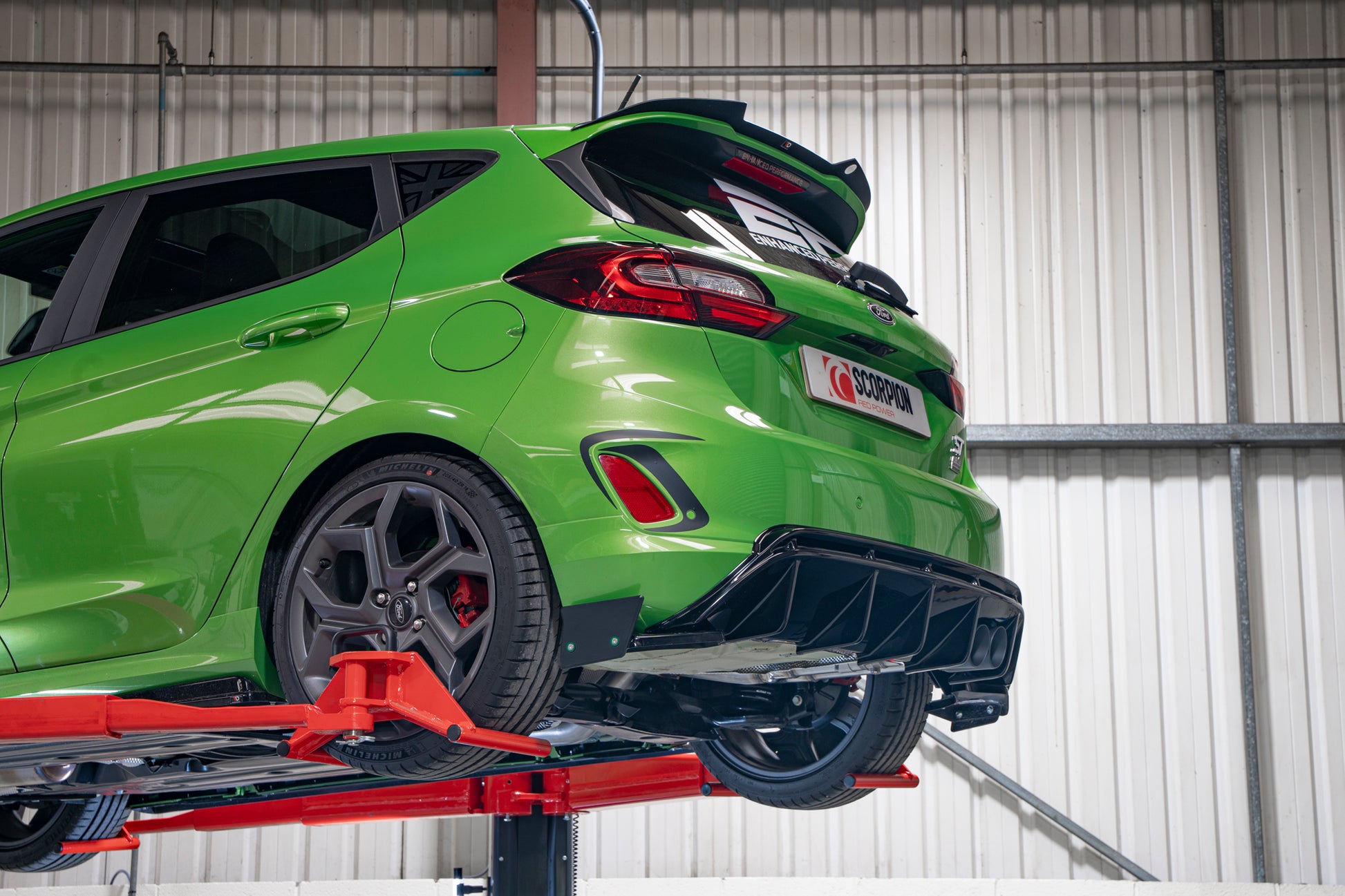 Scorpion SFDS101C Ford Fiesta ST MK8.5 Predator Gpf-Back System With Electronic Valve | ML Performance EU EU