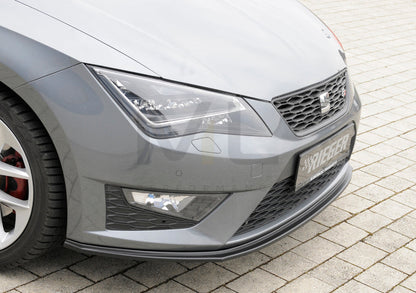Rieger 00027022 SEAT 5F Front Splitter (Leon FR & Leon Cupra) 9 | ML Performance EU Car Parts