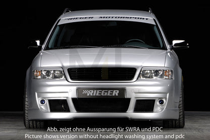 Rieger 00055310 Audi 4B A6 Front Bumper - S6-Look 4 | ML Performance EU Car Parts