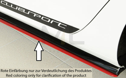 Rieger 00059575 VW R & GTI Clubsport Side Skirt Splitter 1 | ML Performance EU Car Parts