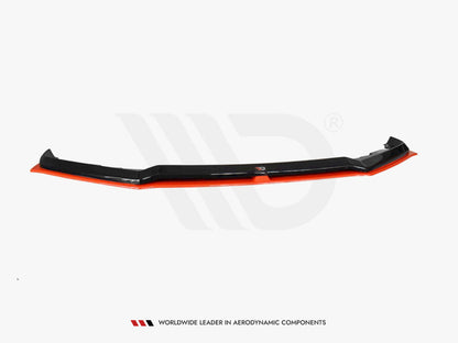 Maxton Design Subaru Brz Facelift (2017-2020) Front Splitter (black & Red) V.5