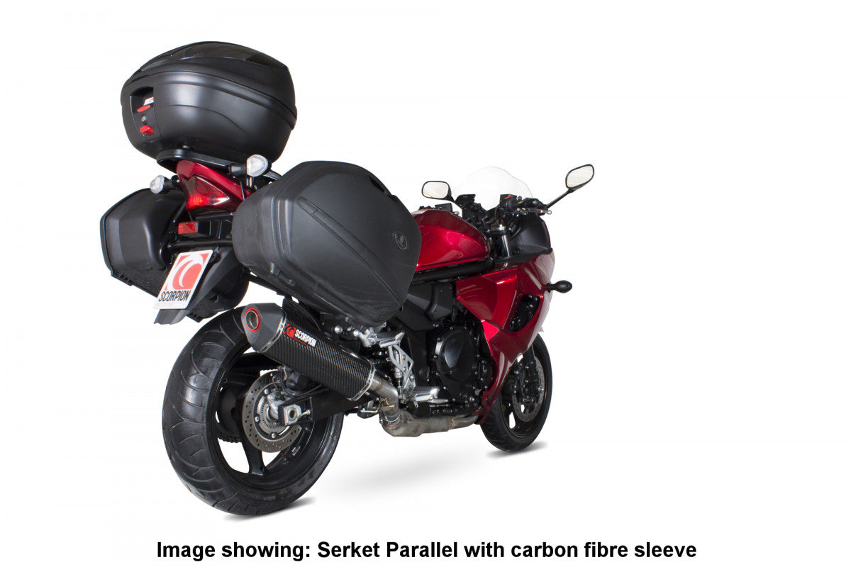 Scorpion RSI116TEO Suzuki GSX1250 FA Serket Parallel Slip-On - Titanium Sleeve | ML Performance EU EU