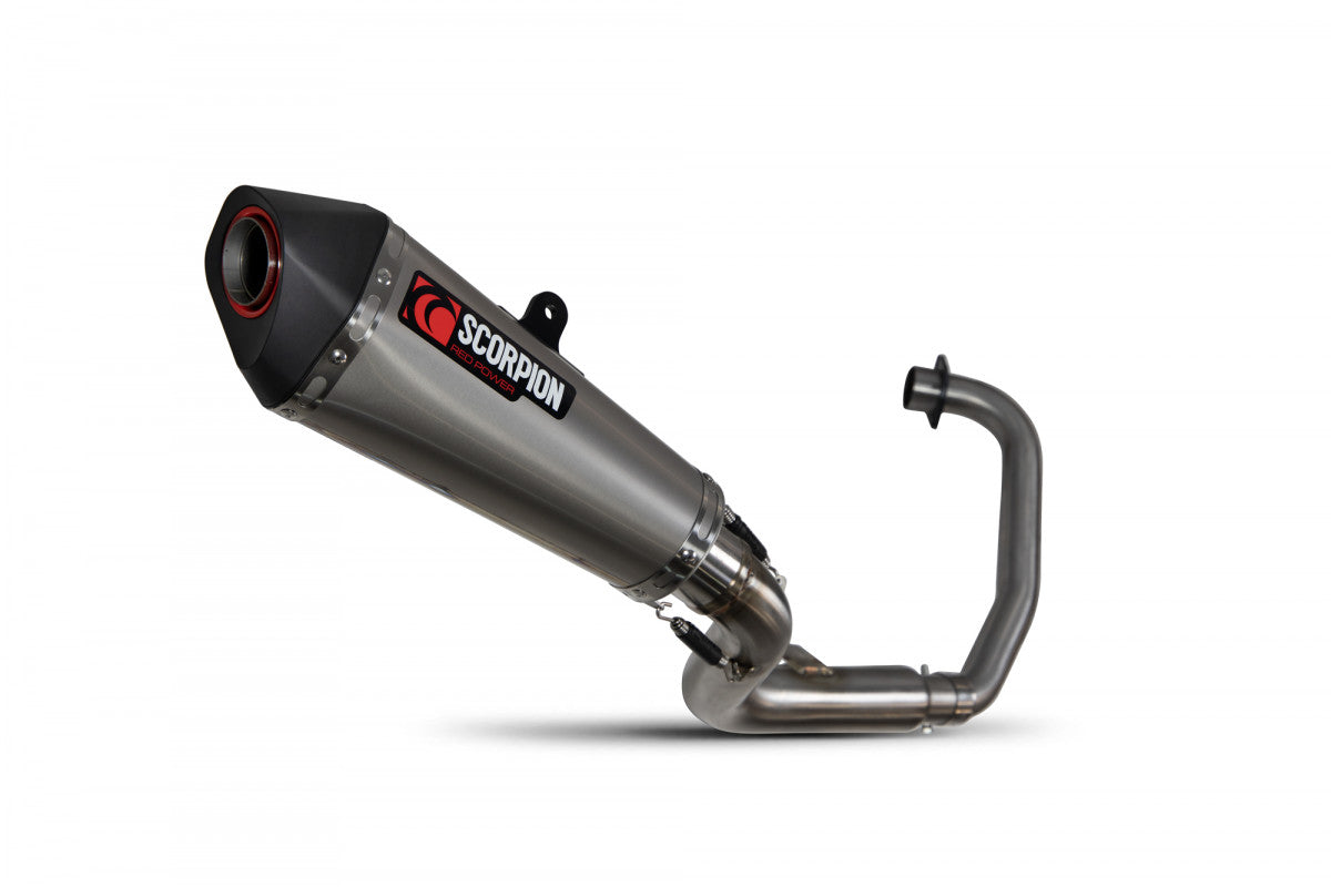 Scorpion RHA182SYSTEO Honda CB125 F Serket Taper Full System - Titanium Sleeve | ML Performance EU EU