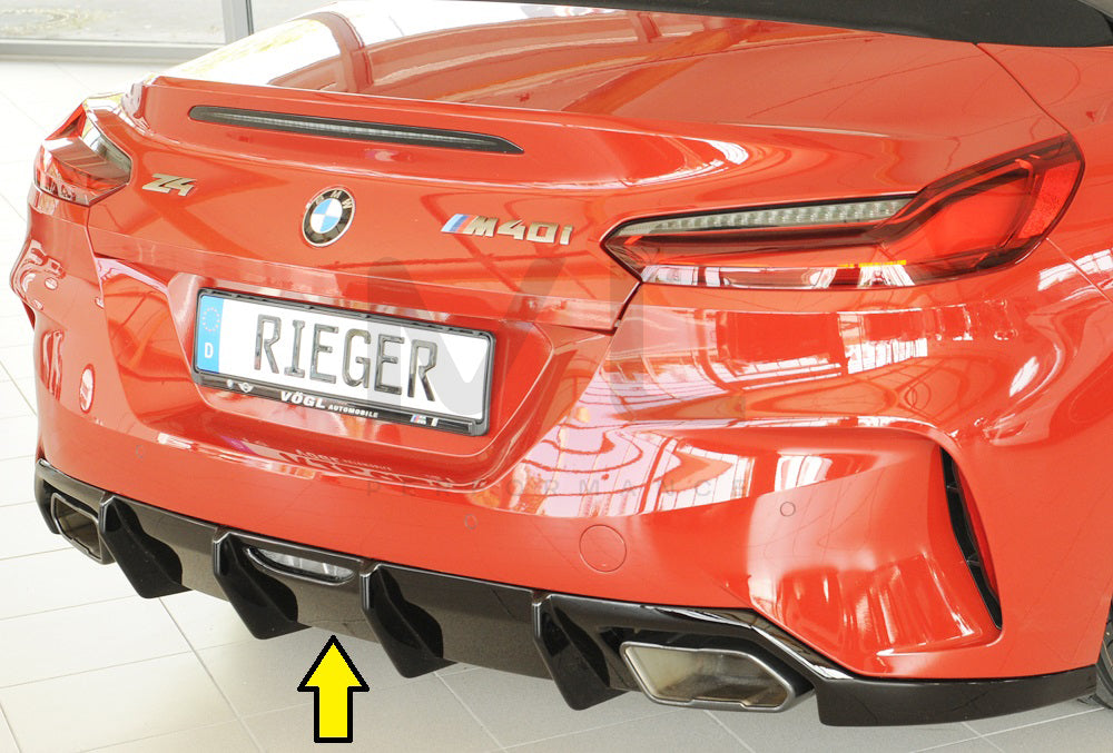 Rieger 00088215 BMW Z4 G4Z/G29 Rear Diffuser 1 | ML Performance EU Car Parts