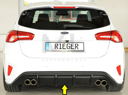 Rieger 00034205 Ford DEH Focus 4 Rear Diffuser (Inc. Focus 4 ST) 1 | ML Performance EU Car Parts