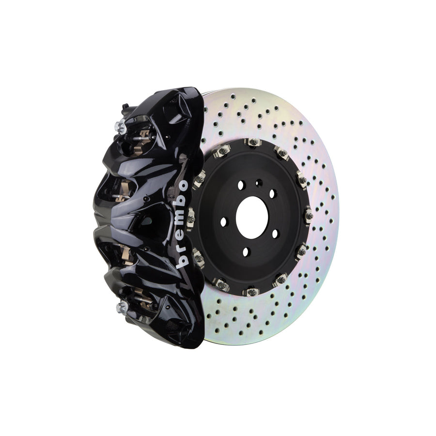 Brembo 1Q1.9606A Ford F-150 Front GT 8-Pistons Drilled 2-piece Big Brake Kit 412x38mm