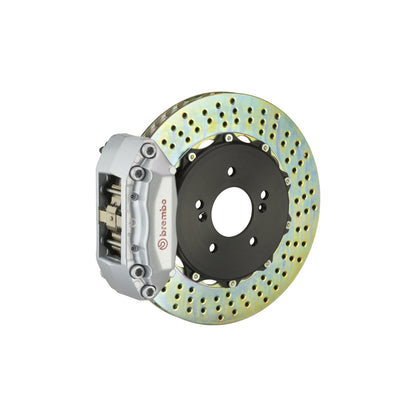 Brembo 1B1.8008A BMW E46 Front GT 4-Pistons Drilled 2-piece Big Brake Kit 355x32mm