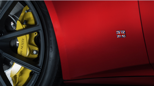 Aston Martin KY63-43548-AA AMR Rapide GB Fender Badge | ML Performance EU Car Parts