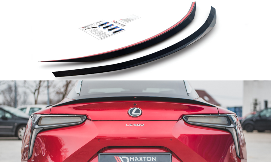 Maxton Design LE-LC-500-CAP1T Spoiler Cap Lexus LC 500 | ML Performance UK Car Parts