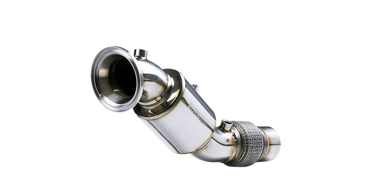 Stone Exhaust BMW B48 F21 F22 F30 & F32 Eddy Catalytic Downpipe (Inc. 120i, 125i, 220i, 230i, 320i, 330i, 420i & 430i) | Stone Exhaust USA - ML Performance UK