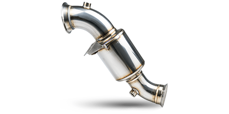 Stone Exhaust Mercedes-Benz M274 M264 W/S/C205 C/X253 W213/C238 Eddy Catalytic Downpipe (Inc. C200, C250, C300, E250, E300, GLC250 & GLC300) - ML Performance EU