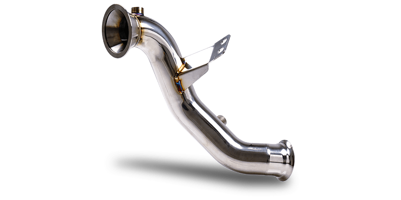 Stone Exhaust Mercedes-Benz M274 M264 4MATIC W/S/C205 C/X253 W213/C238 Catless Downpipe (Inc. C200, C250, C300, E250, E300, GLC250 & GLC300) - ML Performance EU