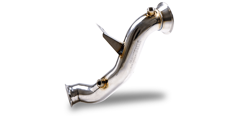 Stone Exhaust Mercedes-Benz M274 M264 4MATIC W/S/C205 C/X253 W213/C238 Catless Downpipe (Inc. C200, C250, C300, E250, E300, GLC250 & GLC300) - ML Performance EU