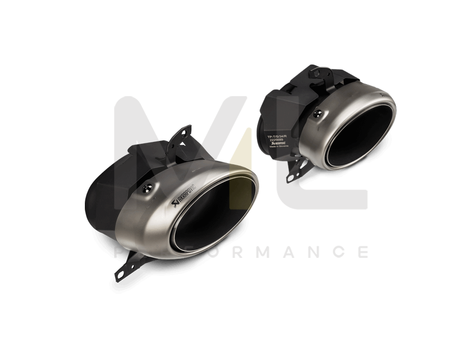 Akrapovič Porsche 992 911 Titanium Tail Pipe Set (Turbo & Turbo S)
