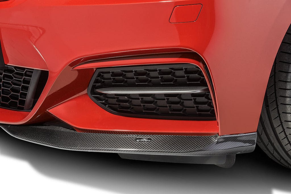 AC Schnitzer BMW F22 F23 M Sport Carbon Fibre Front Spoiler Elements (M235i & M240i) - ML Performance UK