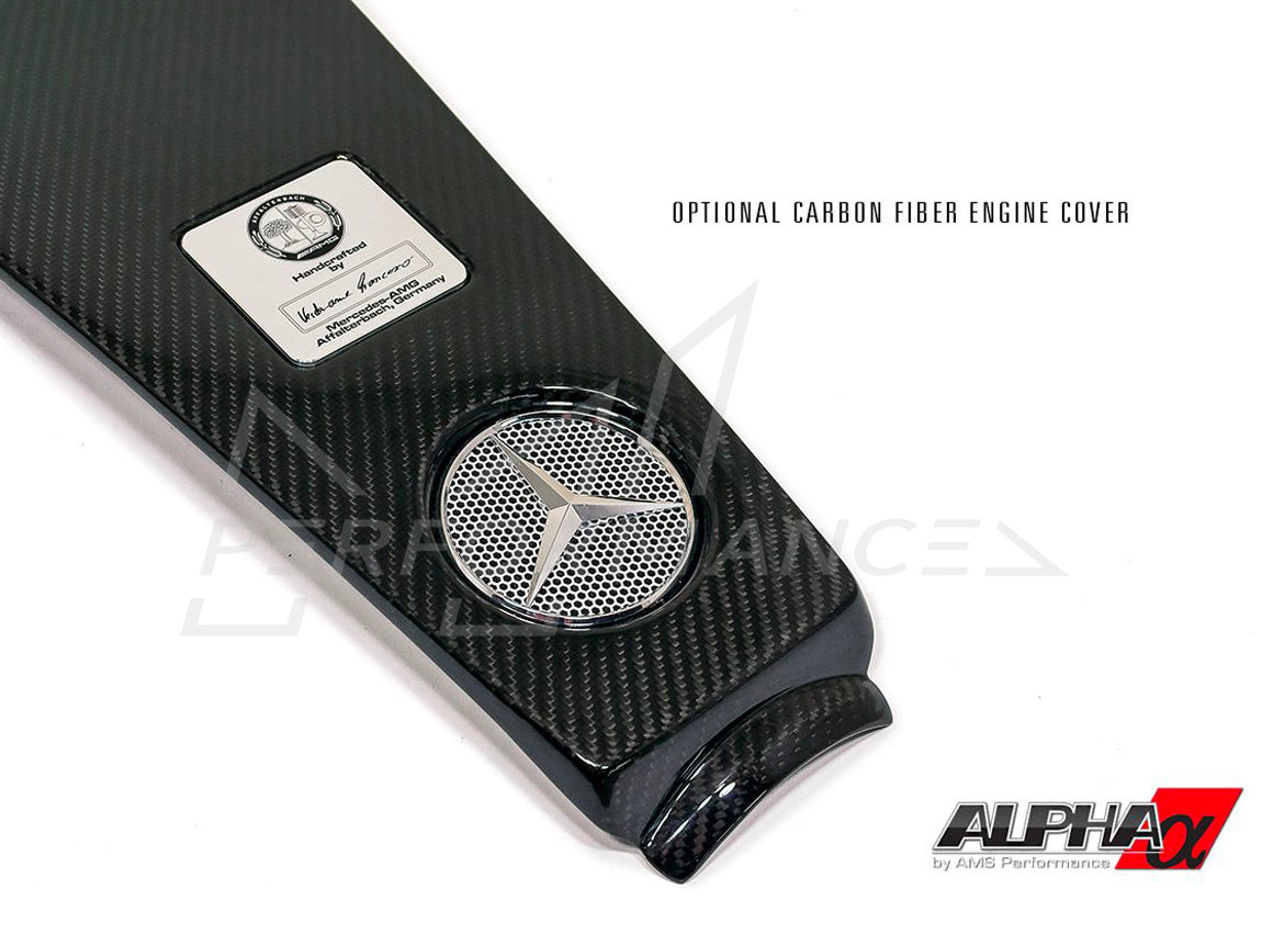 AMS Performance Mercedes-Benz AMG M157 M278 Carbon Fibre Engine Cover (CLS550, CLS63 & E63) - ML Performance EU