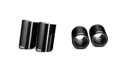 Akrapovic BMW E90 E92 E93 M3 Carbon Tail Pipe Set - ML Performance UK