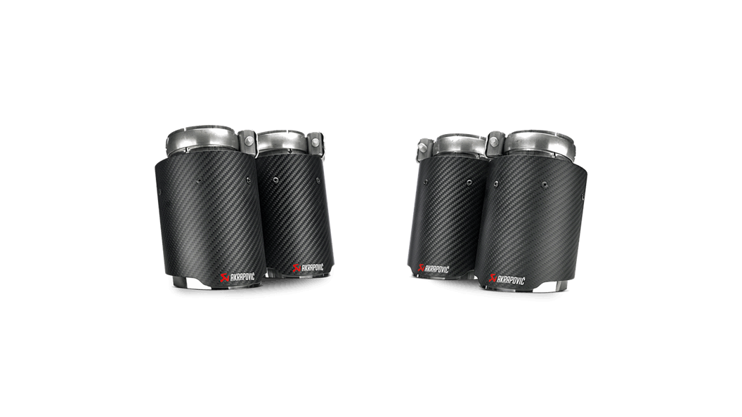Akrapovic BMW F80 F82 F83 Carbon Tail Pipe Set (M3 & M4) - ML Performance UK