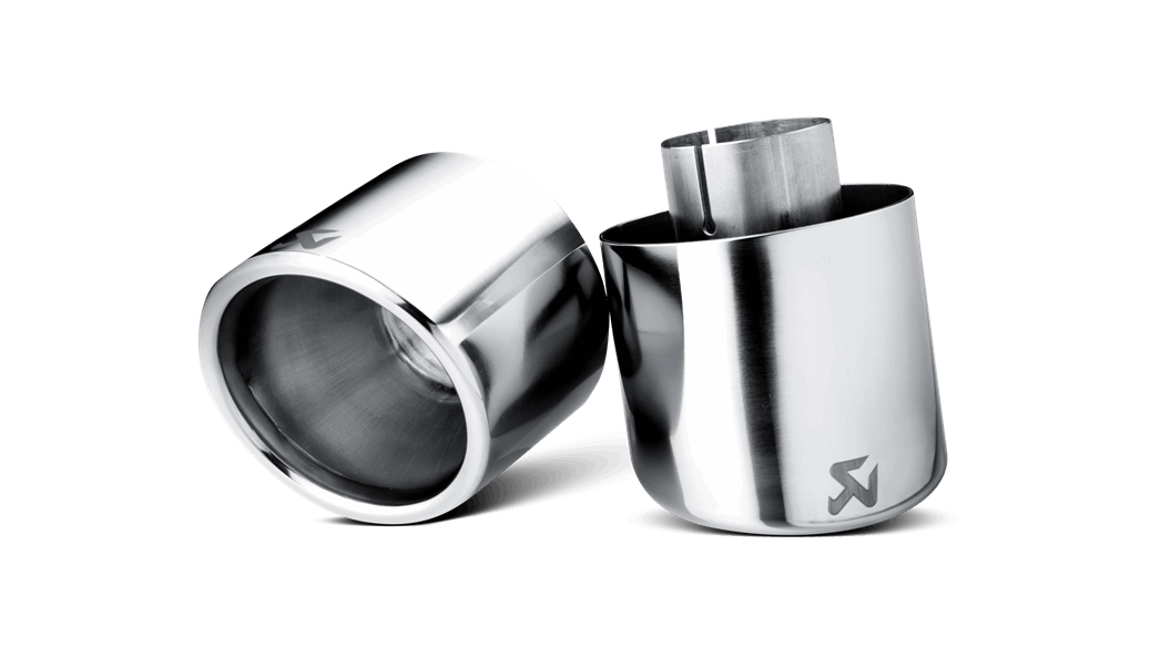 Akrapovic MINI R56 R57 R58 R59 Tail Pipe Set (Cooper S, Cooper S Coupe, Cooper S Roadster & JCW) - ML Performance EU