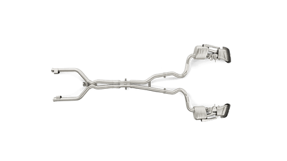 Akrapovic Mercedes-Benz C205 S205 W205 Titanium Evolution Link Pipe Set (C63 AMG & C63 S AMG) - ML Performance UK